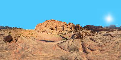 Petra - The Street Of Facades